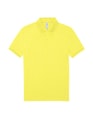 Heren Polo B&C PU424 Solar Geel